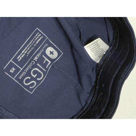 Figs Scrubs Bottoms Navy Blue Set Of 2, Tapered And Straight Leg Women's XS - Picture 8 of 9